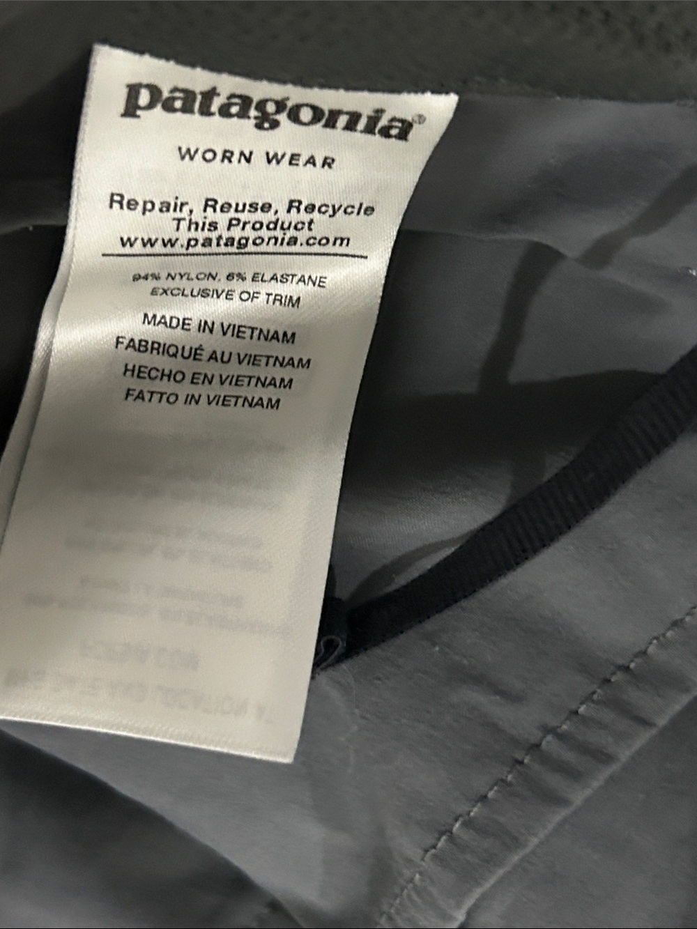 Patagonia Men's Cargo Pants - Dark Gray - Picture 3 of 8